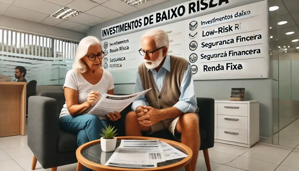 idosos conhecendo o investimento em renda fixa