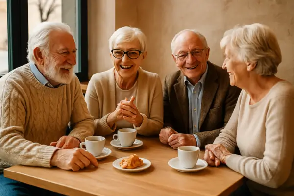 A importância das conexões sociais na terceira idade