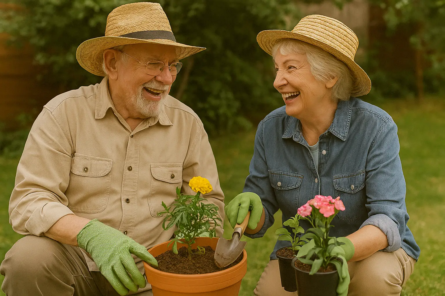 Jardinagem para Idosos